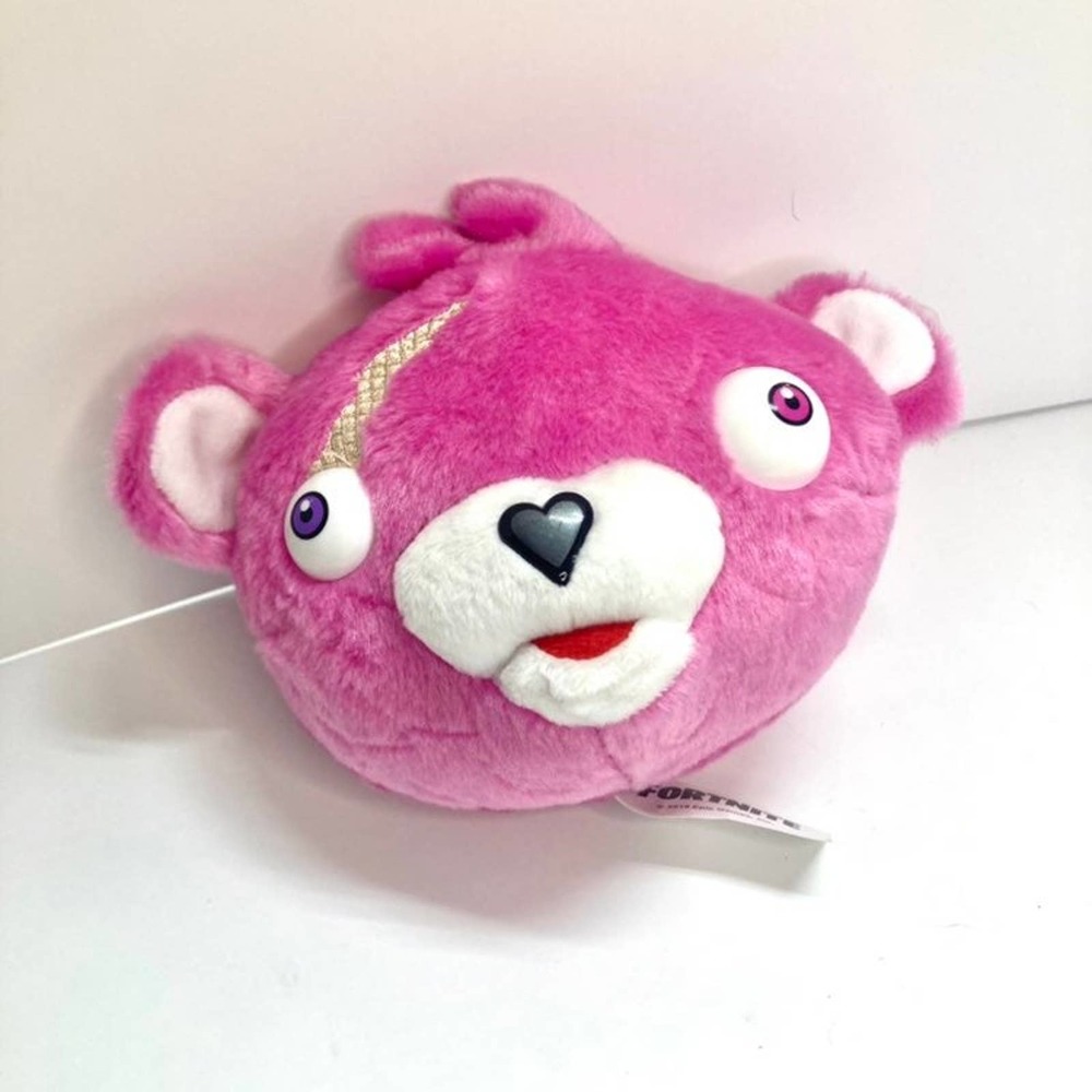 Fortnite Bear Cuddle Team Leader Pink Plush Russ Epic Games  2019 Stuffed Animal